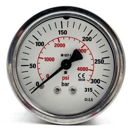 Манометр глицериновый DN 63 осевой