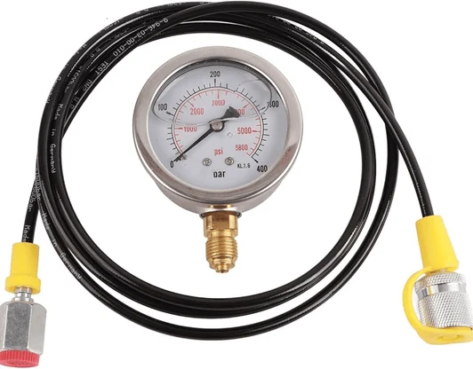 Манометры и обурудование для тестирования гидросистем